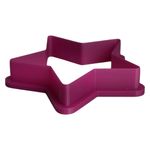 Impressão 3D - Cortador de Massas Estrela - PETG na Cor Rosa