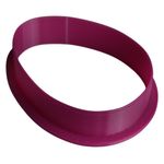 Impressão 3D - Cortador de Massas Ovo - PETG na Cor Rosa