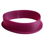 Impressão 3D - Cortador de Massas Ovo - PETG na Cor Rosa