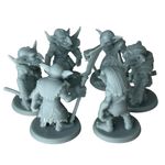 Impressão 3D - Kit Goblins - Resina