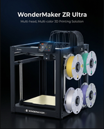 Impressora 3d - ZR Ultra  - Wondermaker + Treinamento Ao Vivo Grátis