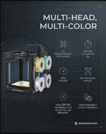 Impressora 3d - ZR Ultra  - Wondermaker + Treinamento Ao Vivo Grátis
