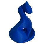 Impressão 3D - Gato - PLA  na Cor Azul