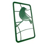 Impressão 3D - Trio de Quadros de Pássaros -  PLA na Cor Verde Claro, Verde e Verde Escuro