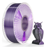 Filamento - Silk PLA Plus - Dual Color -Preto/Roxo - Sunlu - 1kg