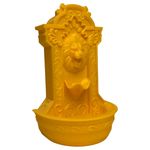 Impressão 3D - Fonte Leão - PLA na Cor Amarelo
