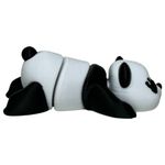 Impressão 3D - Panda Flexi - PLA Preto e Branco 
