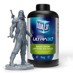 Resina Ultra Lavável – Cinza – 1kg – Loja 3D
