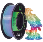 Filamento - PLA Silk Rainbow - Ice Cream - Multfila - 1Kg