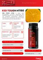 Resina para Impressão 3D  KED Tough HT150 – 1Kg