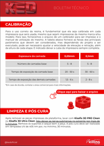 Resina para Impressão 3D  KED Tough E12 – 1Kg