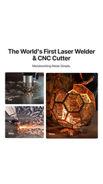 Kit xTool MetalFab 1200W | Soldadora Laser e Cortadora CNC- Treinamento Oficial Grátis