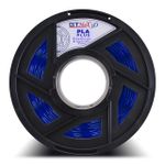 Filamento PLA Plus – Azul Translúcido – GTMax 3D – 1.75mm – 1KG