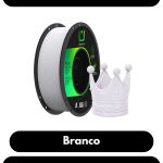Filamento – PLA – Matte Branco – Multfila – 1kg