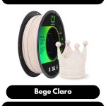 Filamento – PLA – Matte Bege Claro – Multfila – 1kg