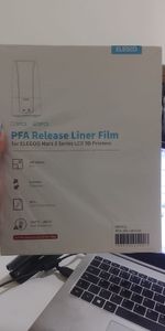 Película PFA Elegoo para Mars 3 e Mars 3 Pro — 146 × 195 mm — Pacote com 5