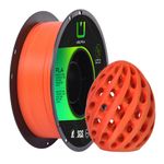 Filamento – PLA – Matte Duo Color – Vermelho e Laranja – Multfila – 1kg