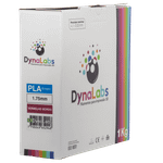 Filamento PLA Ingeo – Vermelho Bordô – Dynalabs – 1.75mm – 1kg