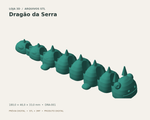 Dragão da Serra — Arquivo STL Digital