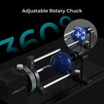Kit Rotativo Rotary Kit Pro com Mandíbula – Compatível com Falcon A1 – Creality 3D