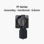 Conjunto Hotend Completo Aço Endurecido 0.6MM - Série P1 – Bambu Lab