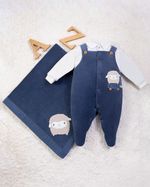 Saída Maternidade Menino Plush Ovelhinha