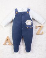 Saída Maternidade Menino Plush Ovelhinha