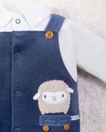 Saída Maternidade Menino Plush Ovelhinha
