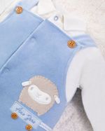 Saída Maternidade Menino Plush Ovelhinha