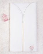 Saída Maternidade Menina Plush Bordado Joaninhas