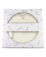 Saída Maternidade Menina Plush Bordado Coelhinha