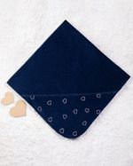 Saída Maternidade Menina Plush Bordado Corações