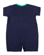 Macacão Curto Bebê Cotton com Botões Coloridos
