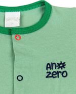 Macacão Curto Bebê Cotton com Botões Coloridos