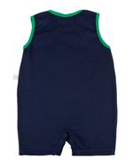 Macacão Curto Bebê Cotton Silk Alligator