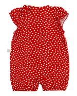 Macacão Bebê Viscolycra Estampada Bolinhas Maui Poa Ursinho
