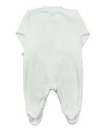 Macacão Bebê Plush Urso com Orelhas Soltas