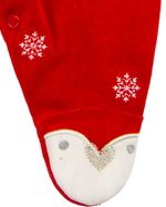 Macacão Bebê Plush Bordado Pinguim