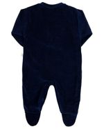 Macacao Bebe Plush Menino Bordado Urso Panda