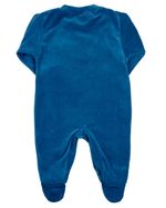 Macacao Bebe Plush Menino Bordado Urso Panda