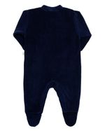 Macacao Bebe Plush Menina Bordado Arco Íris