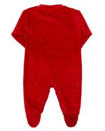 Macacao Bebe Plush Menina Bordado Libélula