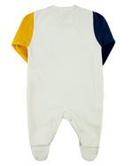Macacao Bebe Plush Masculino Pezinho Bordado Baby Lion