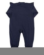 Macacão Bebê Longo Cotton Bordado Love