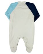 Macacao Bebe Plush Menino com Pezinho Bordado Leão