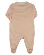 Macacao Bebe Menina Plush com Pezinho Bordado 3 Passaros