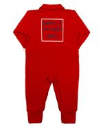 Macacao Bebe Menino Malha Piquet Golinha Reta Pezinho Reversível
