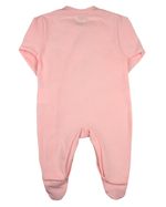 Macacao Bebe Menina Malha Piquet Silk Pônei