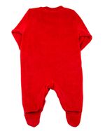 Macacão Bebê Plush Liso e Plush Cotelê Coração