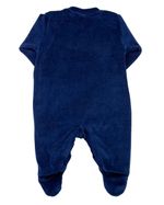 Macacão Bebê Plush Liso e Plush Cotelê Coração